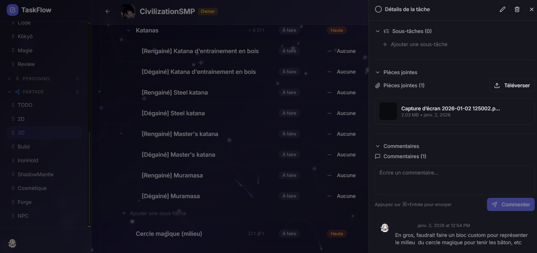 TaskFlow screenshot 6